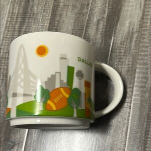 Starbucks Dallas You Are Here mug